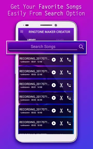 Ringtone Maker & Creator 螢幕截圖 3