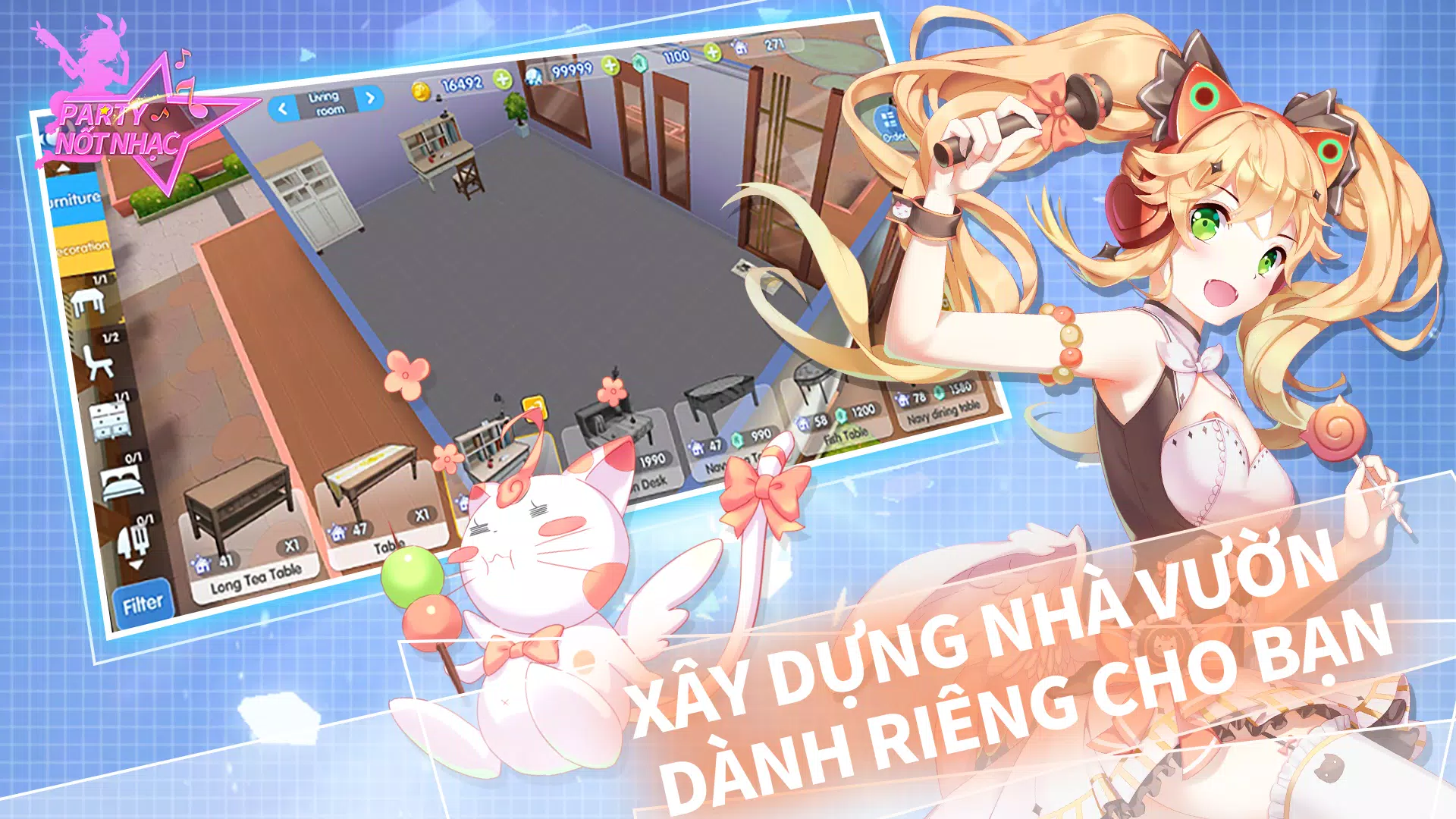 Party Nốt Nhạc:Ngôi Sao Rực Rỡ Tangkapan skrin 3