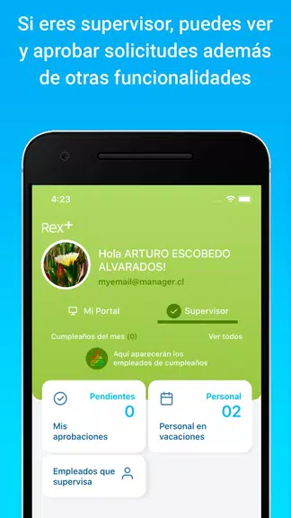 Rex+ Remuneraciones Schermafbeelding 1