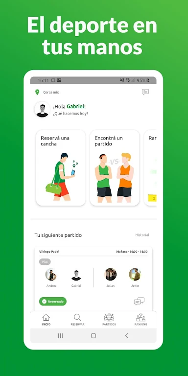 Reva - Sports App Ekran Görüntüsü 0