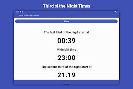 Third of the Night Calculator Captura de tela 3