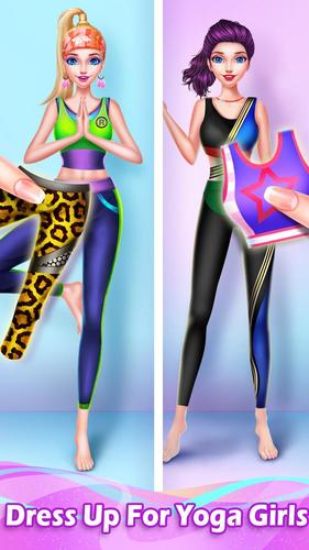Dressup Yoga Girl: Makeover 螢幕截圖 1