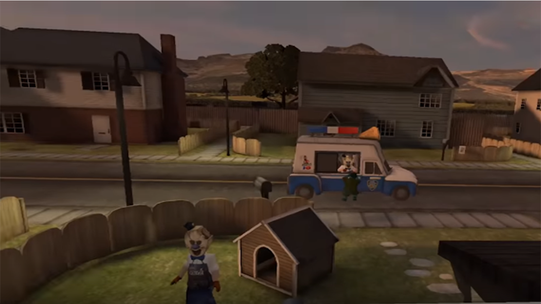 police  granny scream Mod Captura de pantalla 1