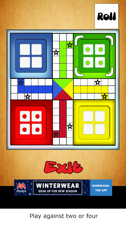 Ludo & Pachisi board game Schermafbeelding 1