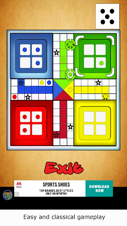 Ludo & Pachisi board game Schermafbeelding 2