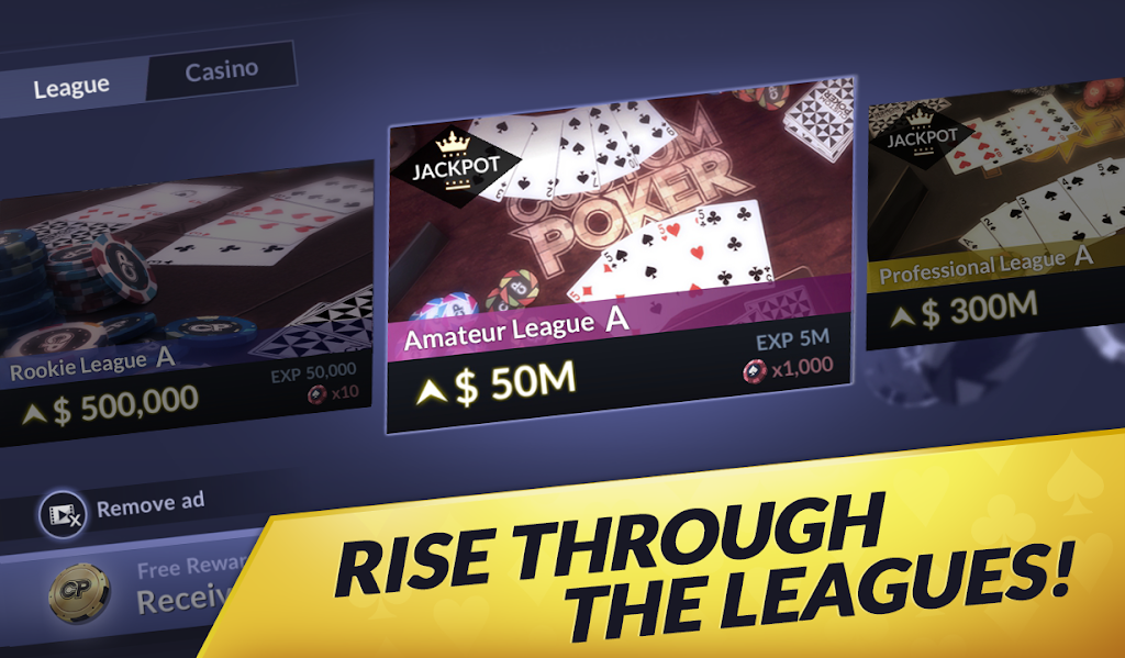 Custom Poker ภาพหน้าจอ 0