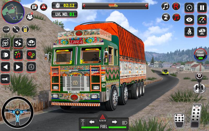 Schermata Indian Truck Drive Truck Games 1