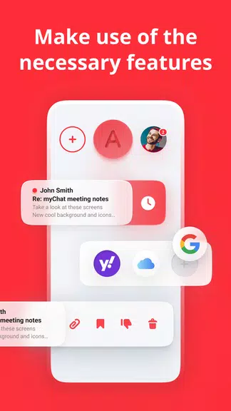 myMail: for Outlook & Yahoo Schermafbeelding 2