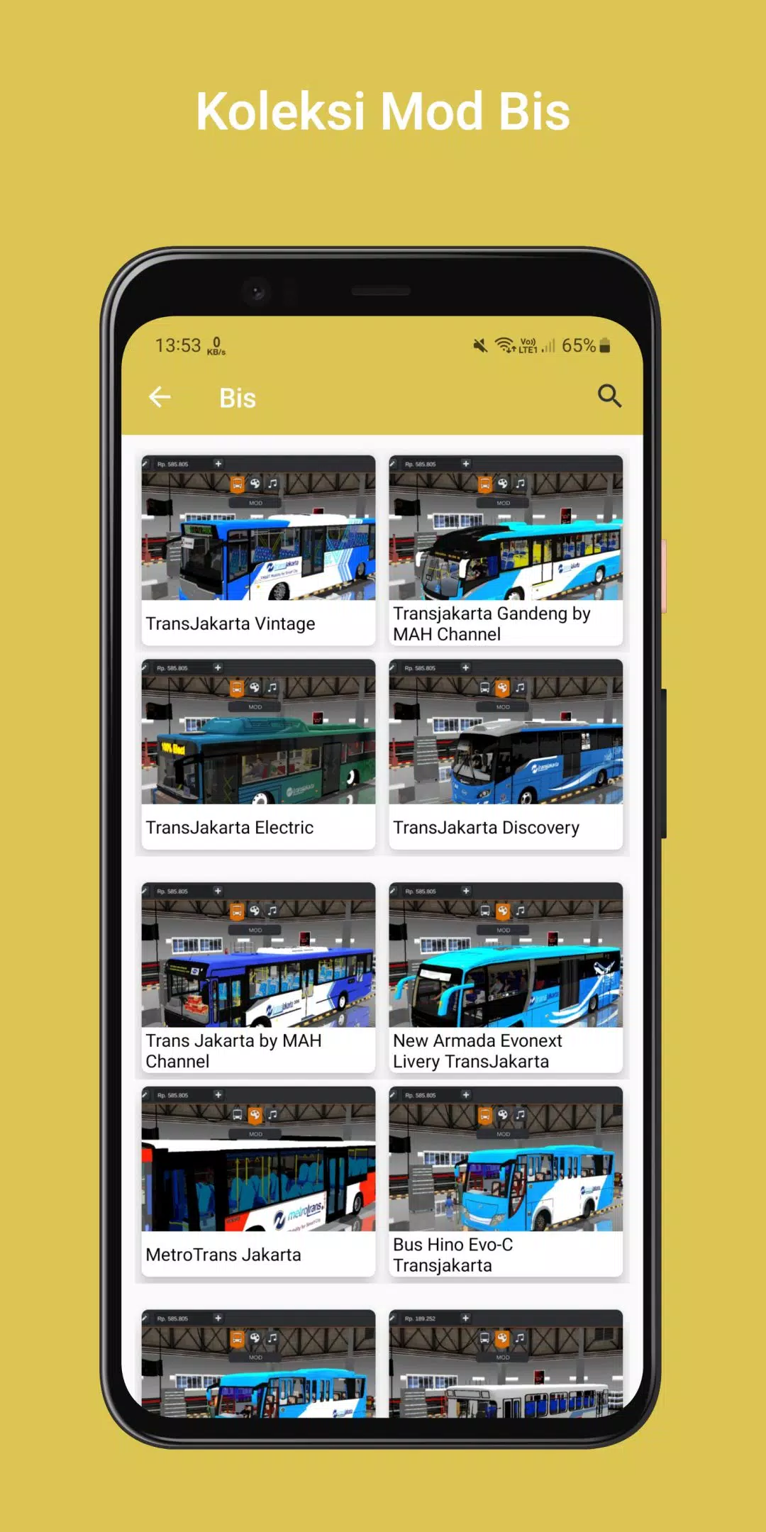 MOD Bus Simulator Indonesia Zrzut ekranu 1
