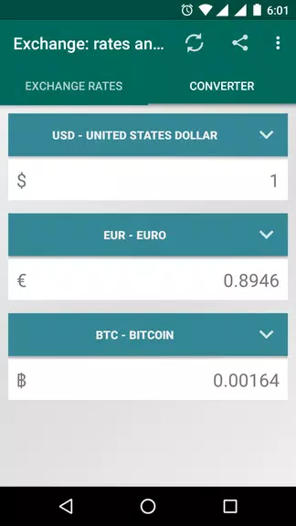 XRT: Exchange rates, converter স্ক্রিনশট 1