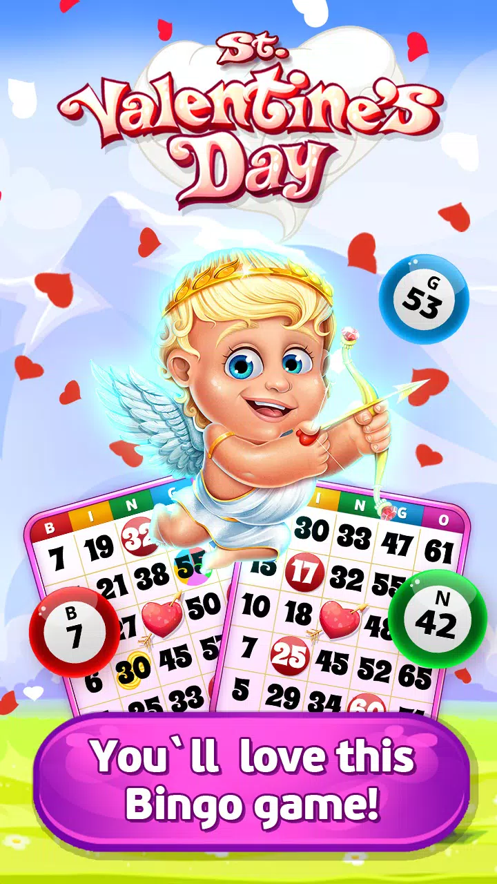 Bingo St. Valentine’s Day स्क्रीनशॉट 0