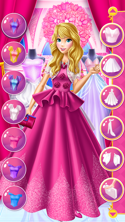 Dress Up Royal Princess Doll Captura de pantalla 0