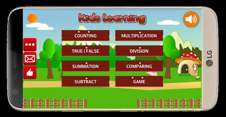 1 2 3 Grade Math Learning Game Screenshot 0