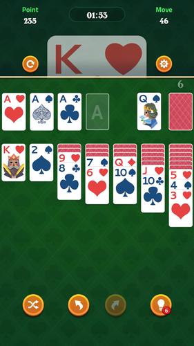 Big Card Solitaire Captura de pantalla 2