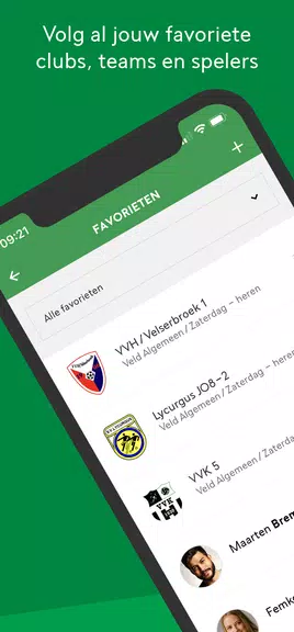 Voetbal.nl 螢幕截圖 0
