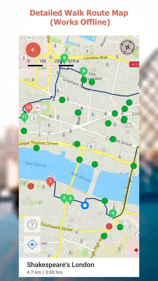 Kuala Lumpur Map and Walks Schermafbeelding 2