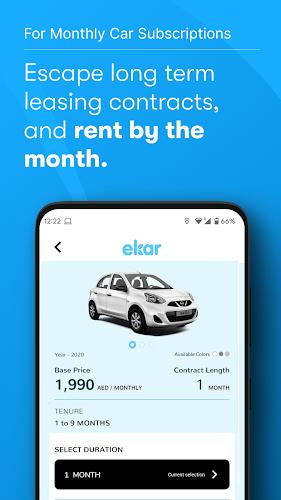 ekar - Rent a car Tangkapan skrin 3