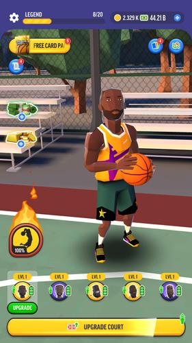 Idle Basketball Legends Tycoon Captura de tela 0
