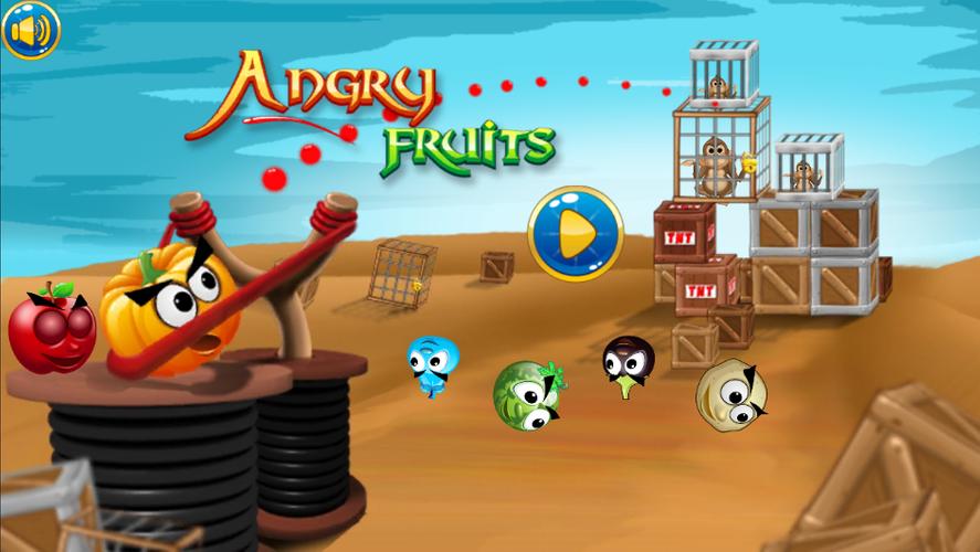 Angry Fruits ภาพหน้าจอ 0