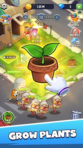 Merge Plants – Monster Defense 스크린샷 0