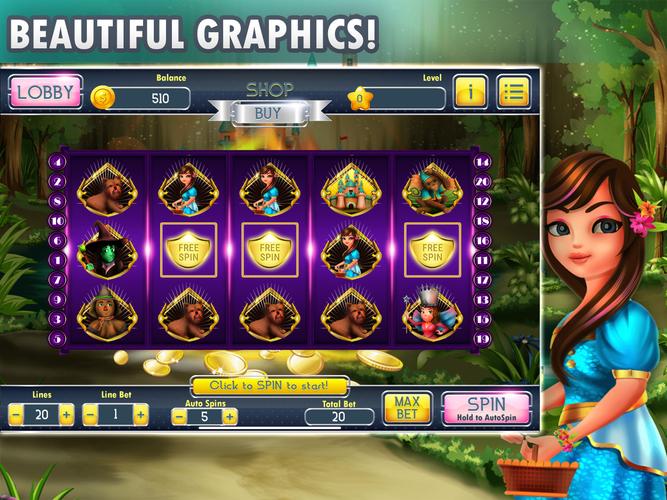 Wizard Of Wonderland Slots Zrzut ekranu 1