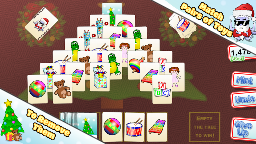 Christmas Tree Solitaire 螢幕截圖 1