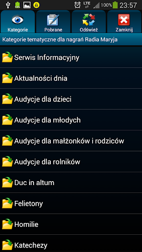 TV Trwam i Radio Maryja Polska Captura de pantalla 0