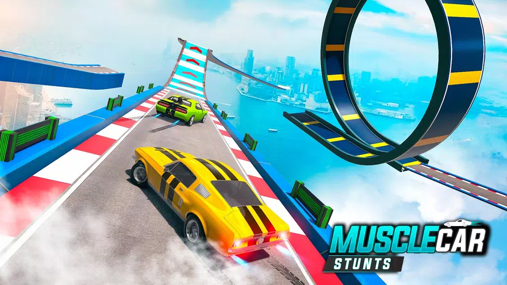 Muscle Car Stunts - Ramp Car ဖန်သားပြင်ဓာတ်ပုံ 2