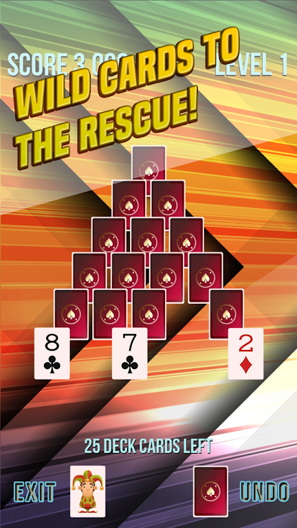Pyramid Solitaire Supreme स्क्रीनशॉट 2