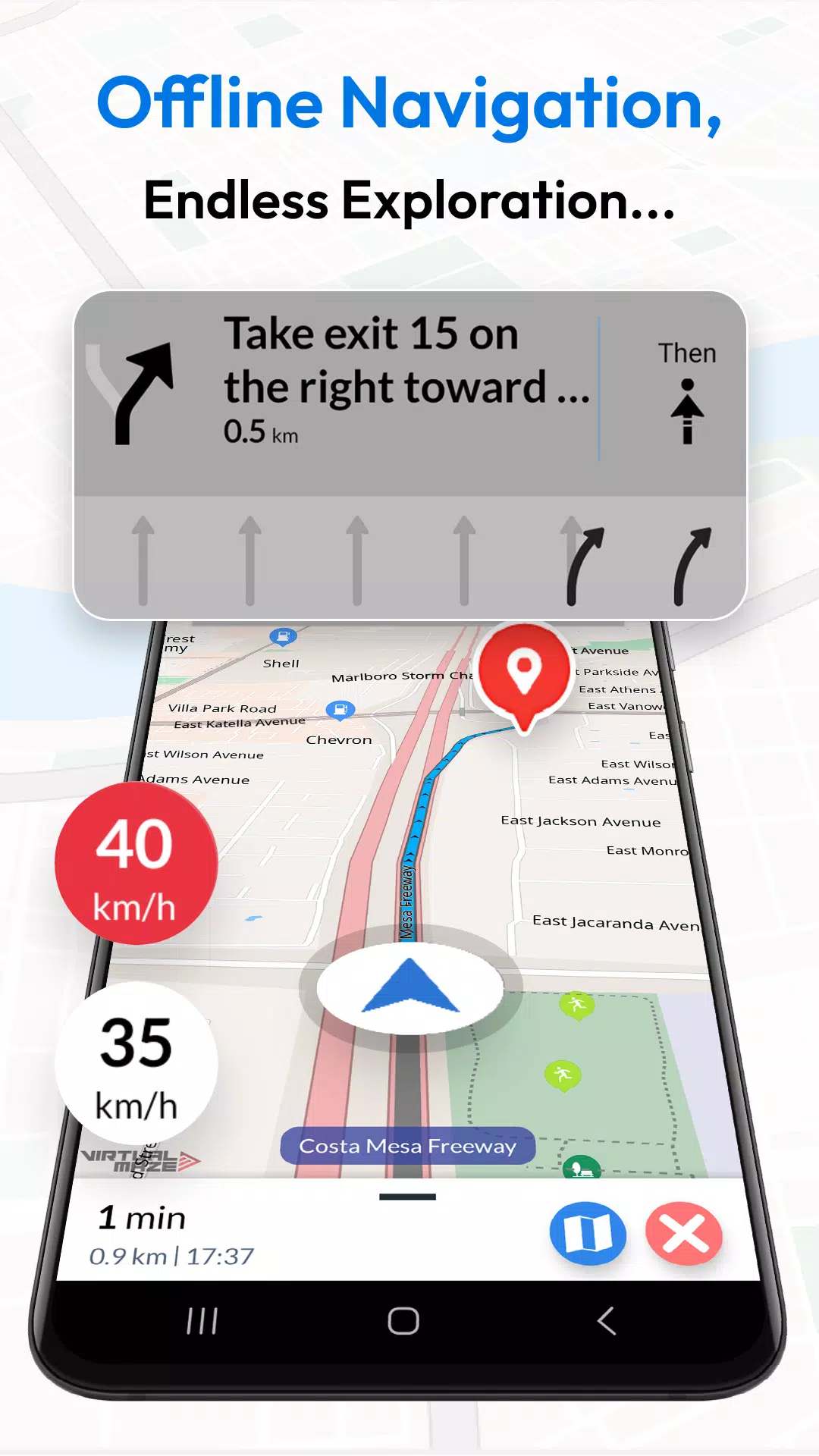 Offline Map Navigation Captura de tela 0