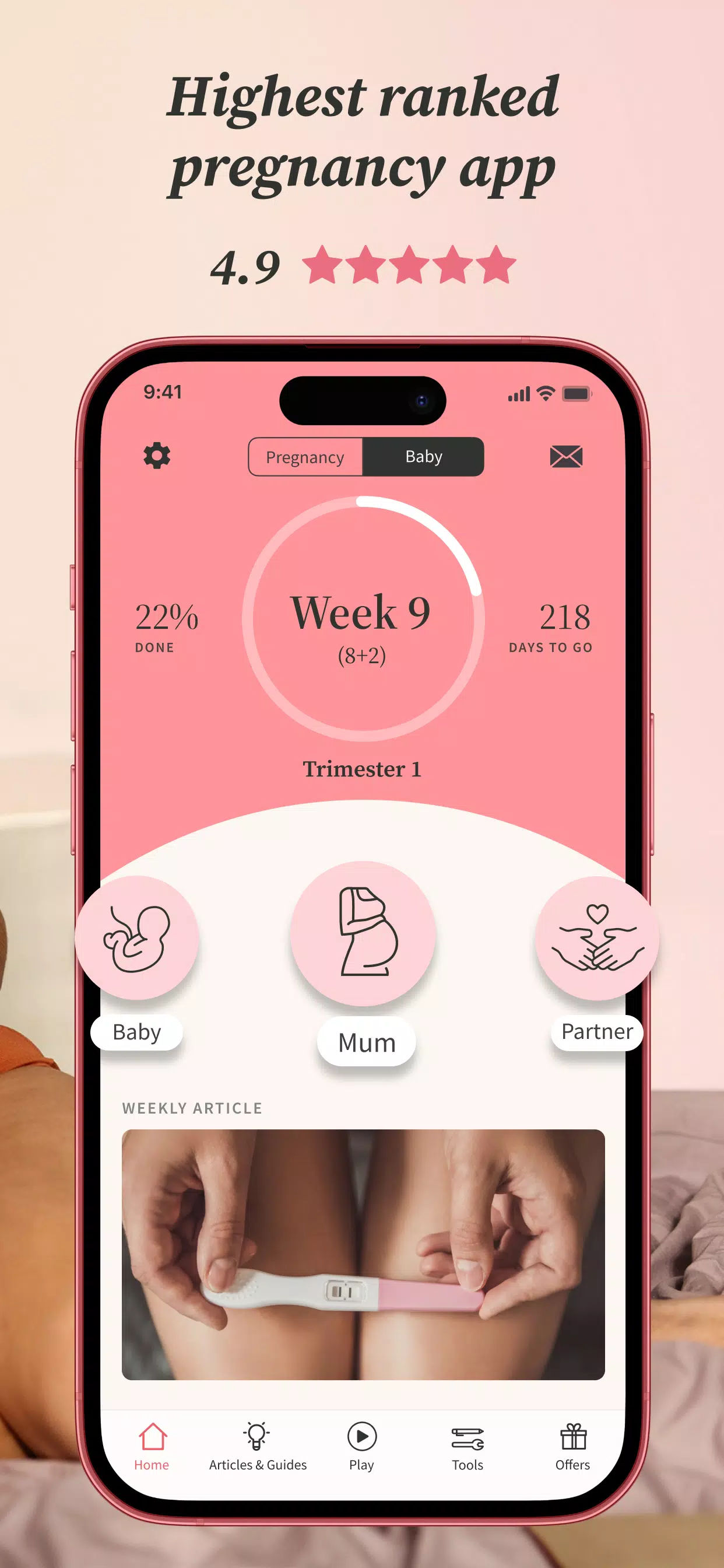 Preglife スクリーンショット 1