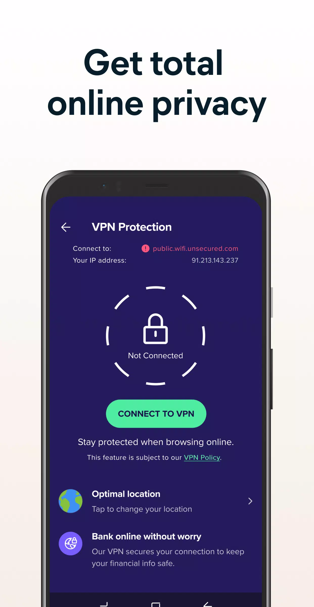 Schermata Avast Antivirus & Security 3