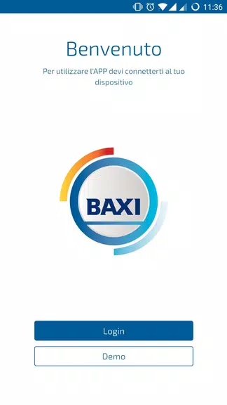 BAXI HybridApp Zrzut ekranu 0