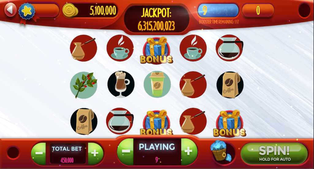 Coffee-Slot Machine Games Ảnh chụp màn hình 1