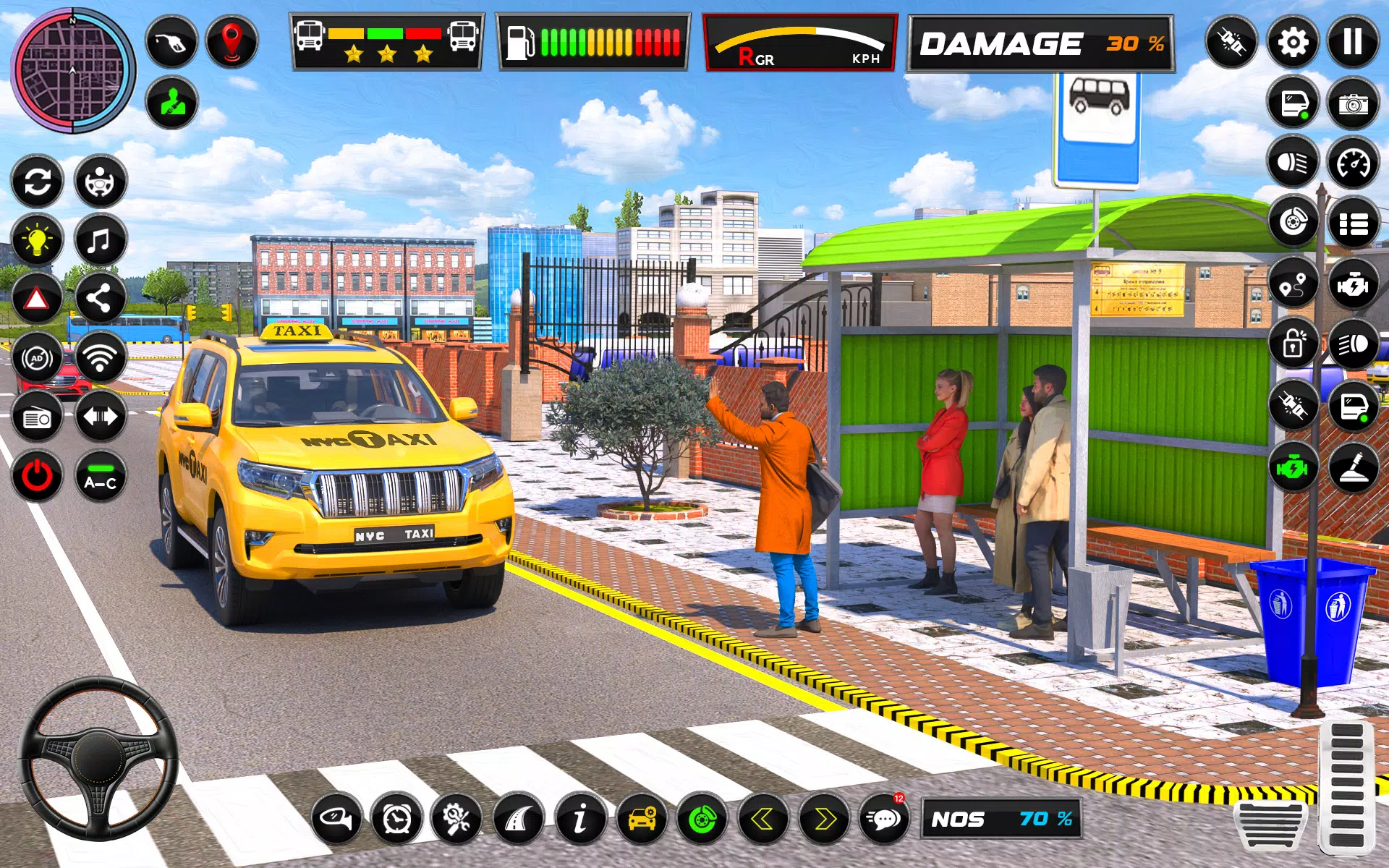 Taxi Simulator USA: City Drive ภาพหน้าจอ 1