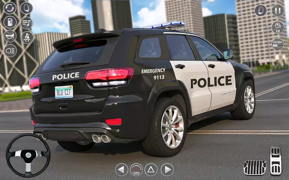 Police Car Driving Games 3D 螢幕截圖 2