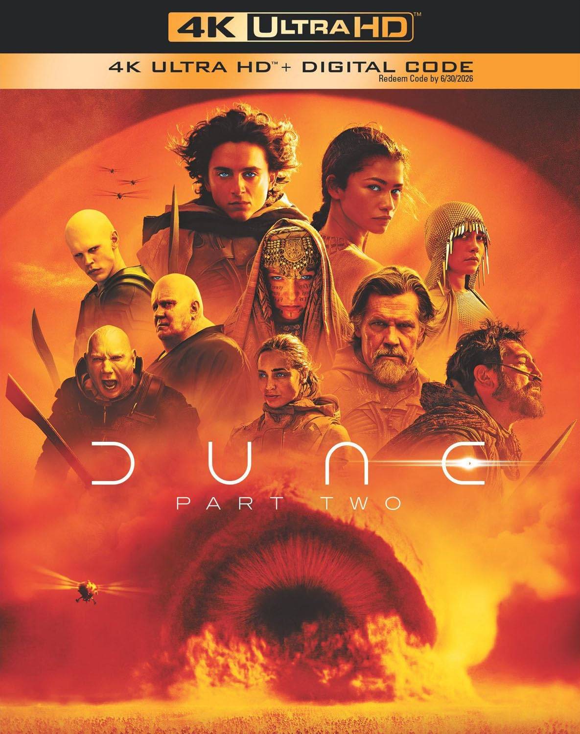 Dune: deuxième partie [4k uhd]