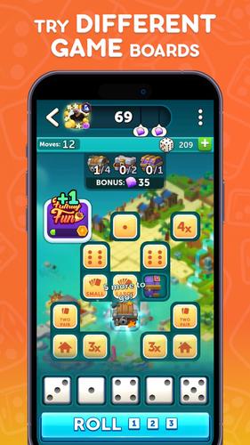 YAHTZEE ဖန်သားပြင်ဓာတ်ပုံ 1