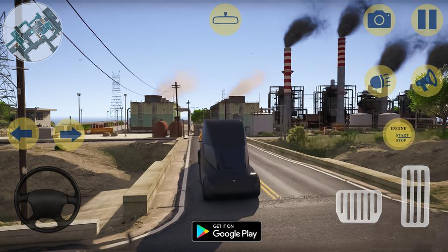 US Cargo Truck Games 3D 스크린샷 2