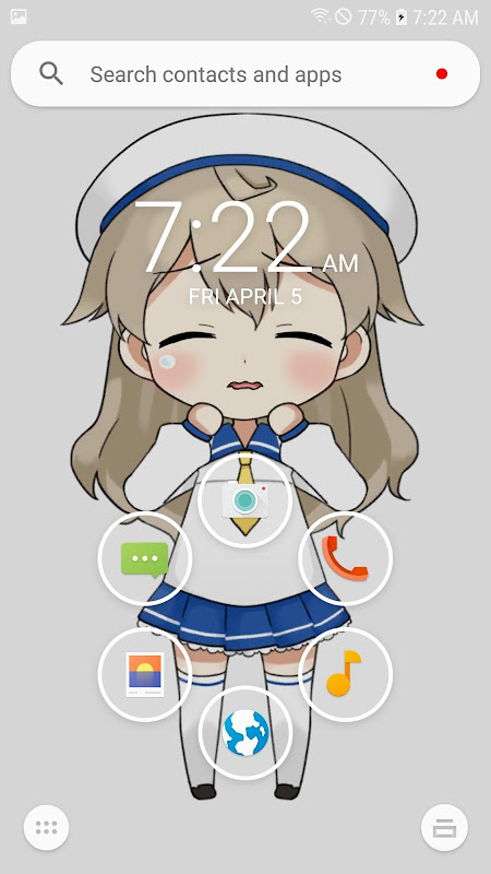 Anime Live2D Wallpaper Captura de pantalla 1
