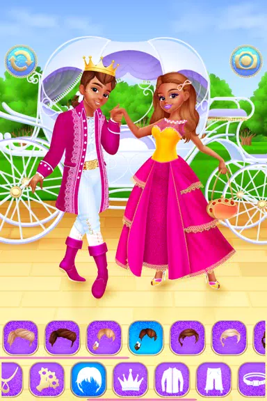 Cinderella & Prince Girls Game Ảnh chụp màn hình 3