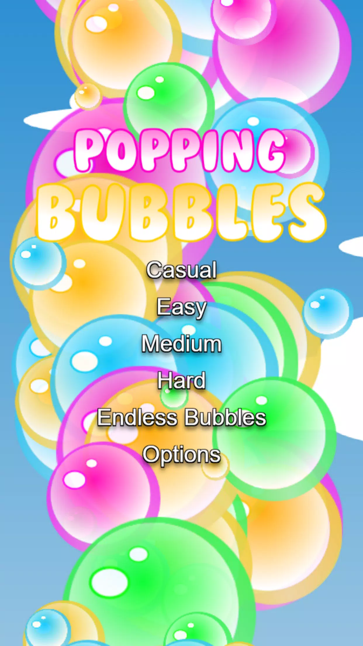Popping Bubbles Ekran Görüntüsü 1