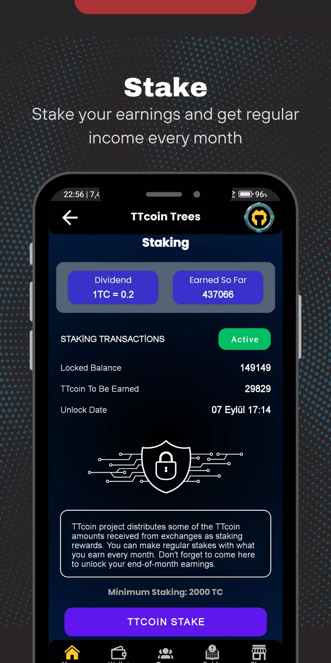 TTcoin Trees Ekran Görüntüsü 2
