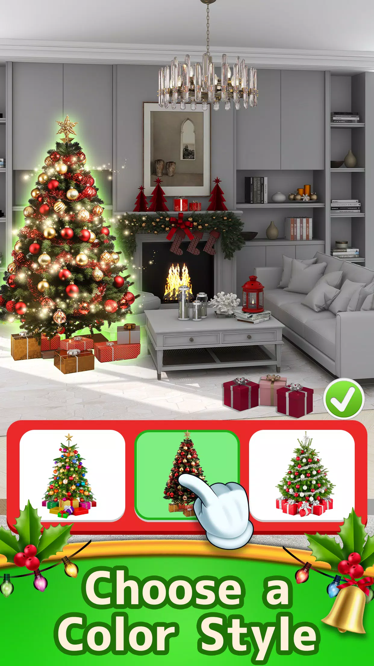 Christmas Match: Home Design Screenshot 0