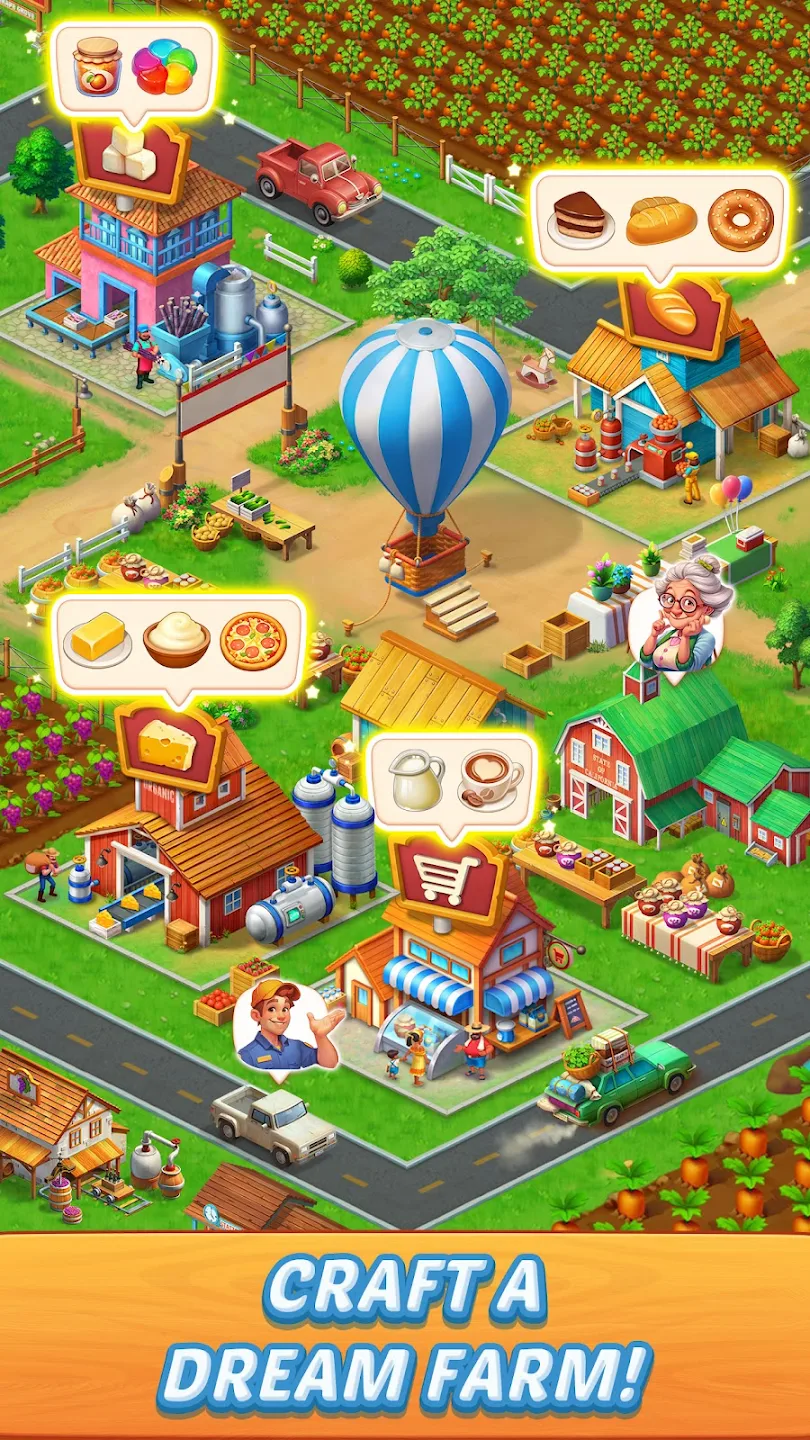 Solitaire Farm Adventure Games ภาพหน้าจอ 1