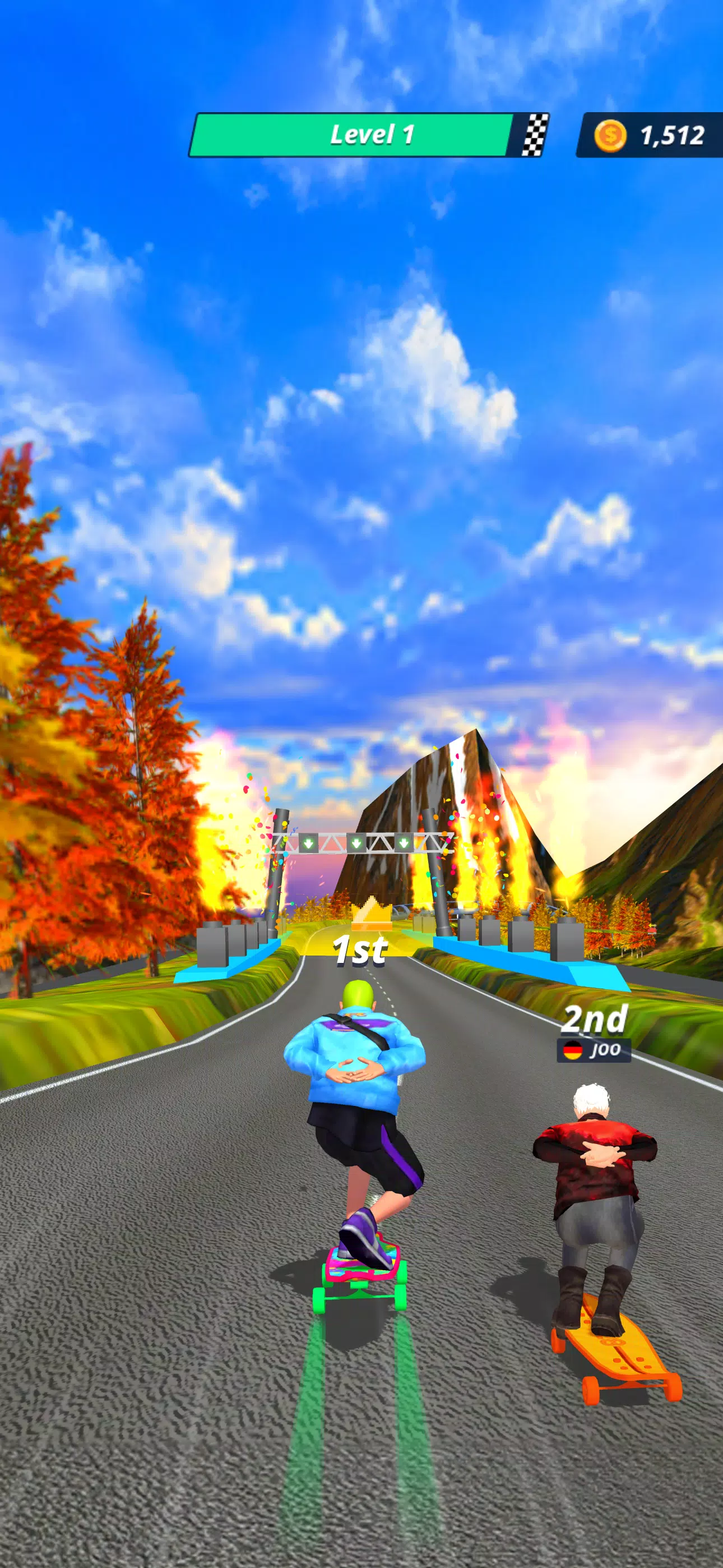 Downhill Racer Captura de tela 2