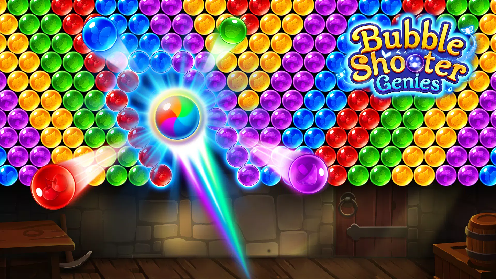 Bubble Shooter Genies ဖန်သားပြင်ဓာတ်ပုံ 2