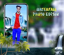 Waterfall Photo Editor 螢幕截圖 1