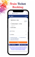 IRCTC Train Ticket Booking App Ảnh chụp màn hình 1