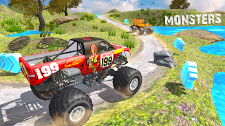 Monster Truck Games Simulator Ảnh chụp màn hình 2